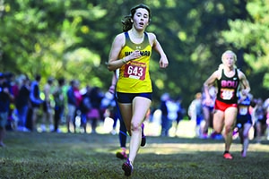 whitman college cross country athlete