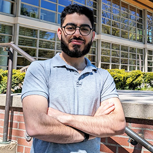 Photo of Whitman College junior Abedalrahman Jomaa.