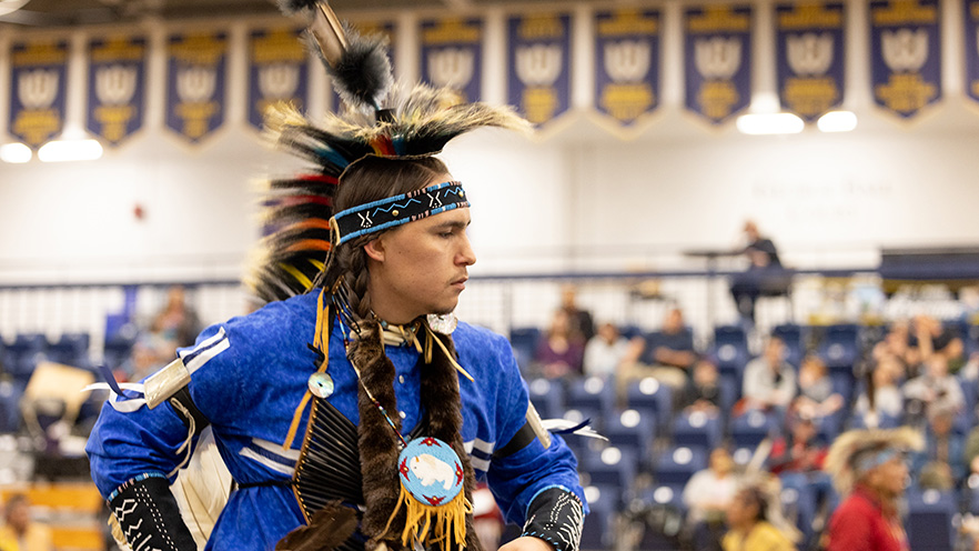 Whitman College student Aiden Wolf