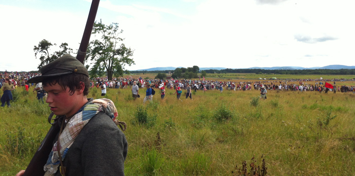 civil war reenactment