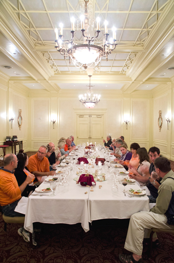wine and dine