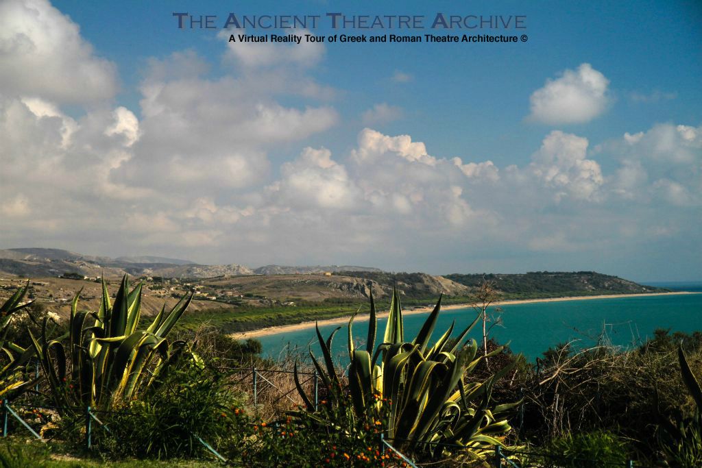 View from the archeological site at Heraclea Minoa. Photo: T. Hines 2018.